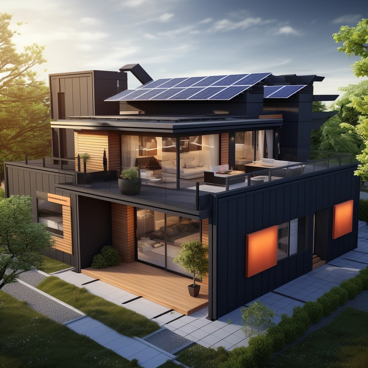 Utility scale energy infrastructure project